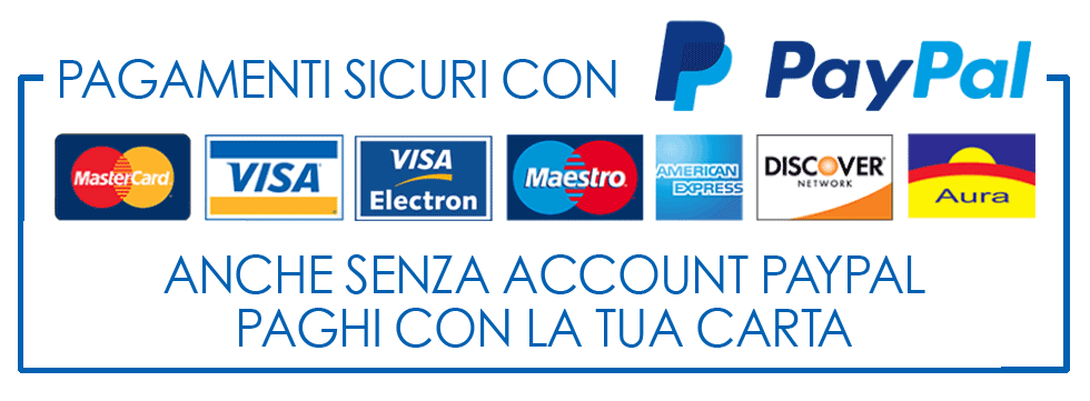 Marchio di accettazione Paypal