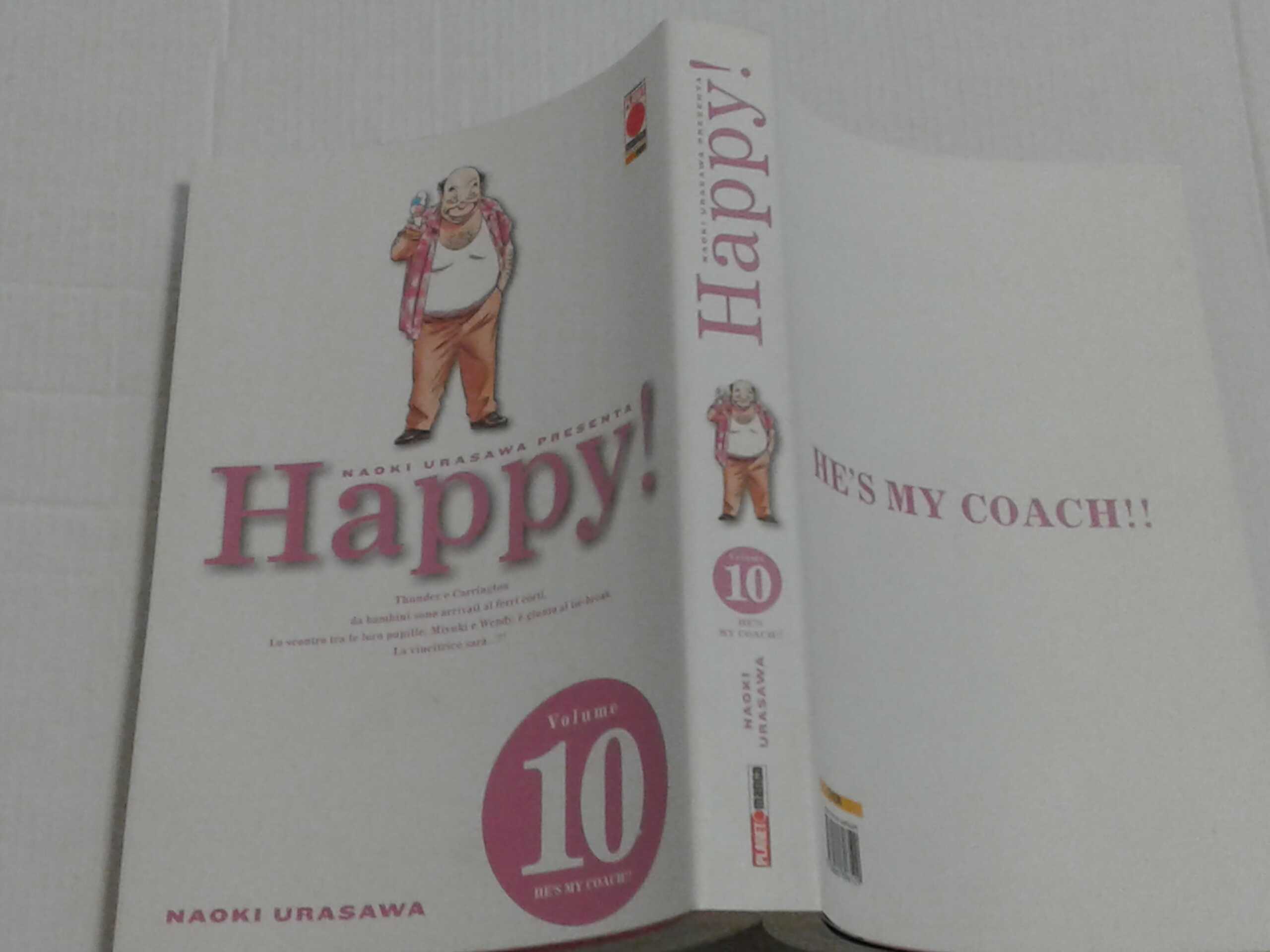naoki urasawa- presenta- HAPPY- N° 10 -planet manga panini-molto raro