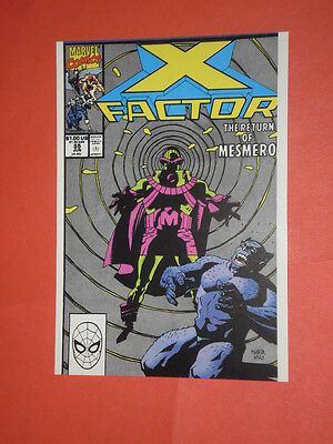 CARTOLINA-MANGA-DA-COLLEZIONE-I-SUPEREROI-N22-X-FACTOR-ediz-marvel-comics-161219673180