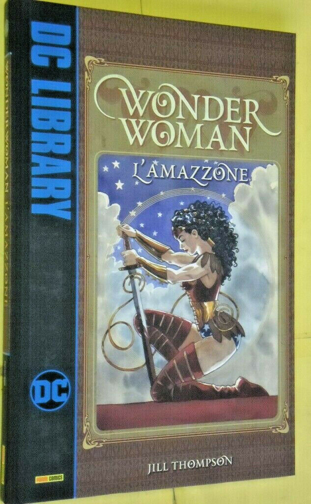 Wonder Woman Library Display DC LIBRARY- WONDER WOMAN- l'amazzone- DI:JILL THOMPSON- CARTONATO ...