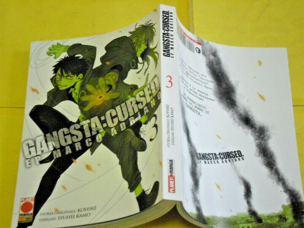 GANGSTA-cursed-N-3-in-1-edizione-DI-KOHSKE-MANGA-PANINI-COMICS-WORICK-nuovo-143347782440-2