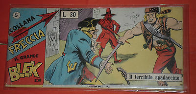 GRANDE-BLEK-STRISCIA-ventitresima-23serie-N5-m-con-figurine-dardo-1963-miki-161767969700