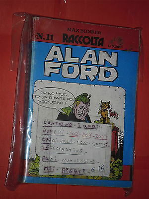 RACCOLTA-CON-COPERTINE-INTERNE-ALAN-FORD-N11-b-contiene-n-202-203-204-NO-CORNO-161711940330