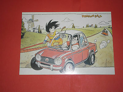 CARTOLINA-DA-COLLEZIONE-DRAGON-BALL-GIALLO-n-5-rif-al-libro-mignon-dragonball-141647352681