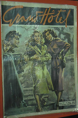 GRANDHOTEL-N126-ORIGINALE-DEL-1948-DA-LIRE-25-EDIZIONI-UNIVERSO-GRAND-HOTEL-b-141428284811