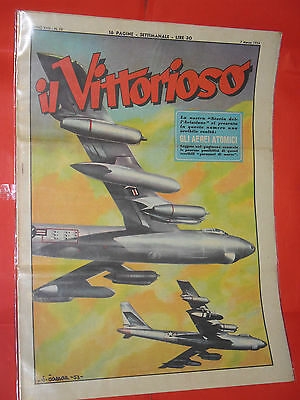 VITTORIOSO-GIORNALE-n10-DEL-1954-SUPPLEMENTO-AVVENIRE-con-jacovitti-JAC-141665396451
