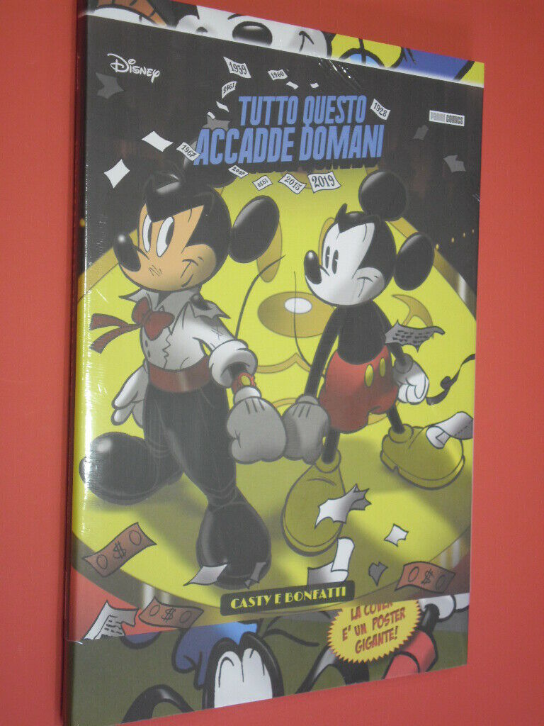 DISNEY-ACCADDE-DOMANI-VOLUME-GIGANTE-con-poster-CARTONATO-SIGILLATO-PANINI-143607355762