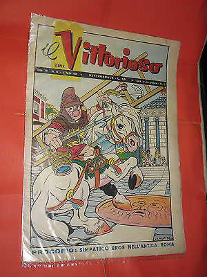 VITTORIOSO-GIORNALE-n15-a-DEL-1956-SUPPLEMENTO-AVVENIRE-con-jacovitti-JAC-161692419582