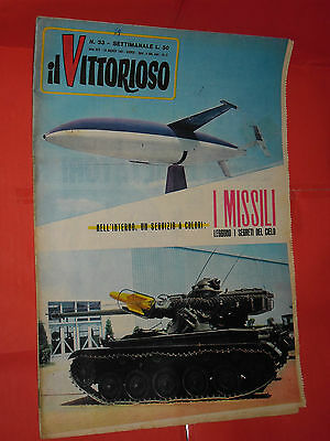 VITTORIOSO-GIORNALE-n33-DEL-1961-SUPPLEMENTO-AVVENIRE-con-jacovitti-JAC-141651692262