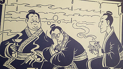 1X-RARA-LITOGRAFIA-DI-MAGNUS-CON-I-SUOI-PERSONAGGI-CINESI-35X48-142848428333-4