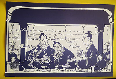 1X-RARA-LITOGRAFIA-DI-MAGNUS-CON-I-SUOI-PERSONAGGI-CINESI-35X48-142848428333