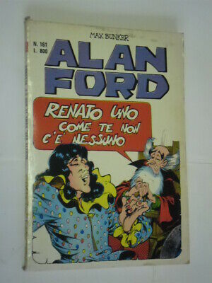 ALAN-FORD-1serie-ORIGINALE-N-161-DI-MAX-BUNKER-NO-TNT-EDITORIALE-CORNO-163874777033