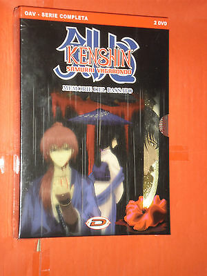 DVD-ANIMAZIONE-cofanetto-2-dvd-KENSHIN-SAMURAI-memorie-del-passato-SIGILLATO-162113168533
