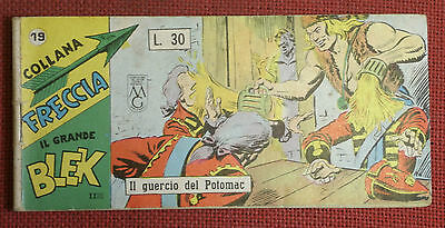 GRANDE-BLEK-STRISCIA-ventitresima-23serie-N-19-figurine-retro-dardo-1963-miki-141525634863