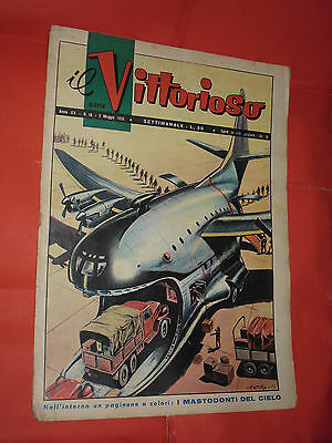 VITTORIOSO-GIORNALE-n18-DEL-1956-SUPPLEMENTO-AVVENIRE-con-jacovitti-JAC-141655295053
