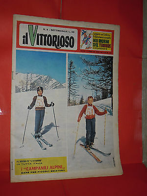 VITTORIOSO-GIORNALE-n9-a-DEL-1960-SUPPLEMENTO-AVVENIRE-con-jacovitti-JAC-141652419083