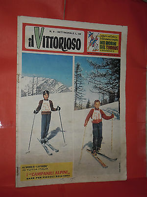 VITTORIOSO-GIORNALE-n9-b-DEL-1960-SUPPLEMENTO-AVVENIRE-con-jacovitti-JAC-161689195803