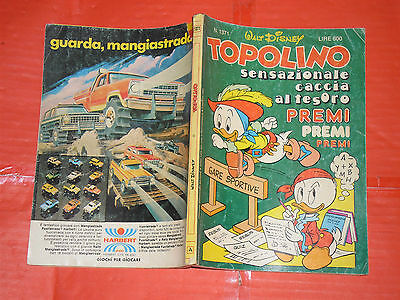 WALT-DISNEY-TOPOLINO-libretto-n-1371-b-originale-mondadori-anni-6080-161988949733