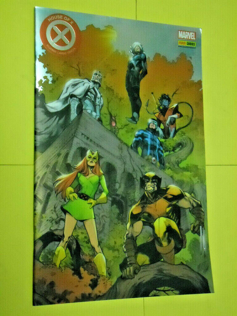 HOUSE-OF-X-N1-variant-pepe-larraz-DIHICKMAN-MARVEL-PANINI-nuovo-spillato-163971344834