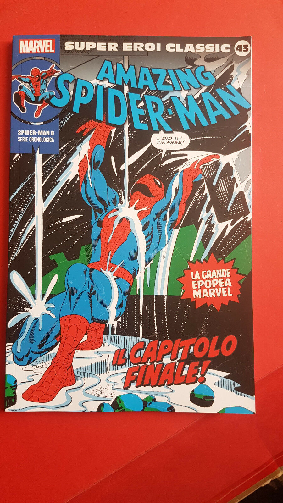 SUPER-EROI-CLASSIC-N43-PRESENTA-amazing-spider-man-N8-MARVEL-PANINI-nuovo-143004773544