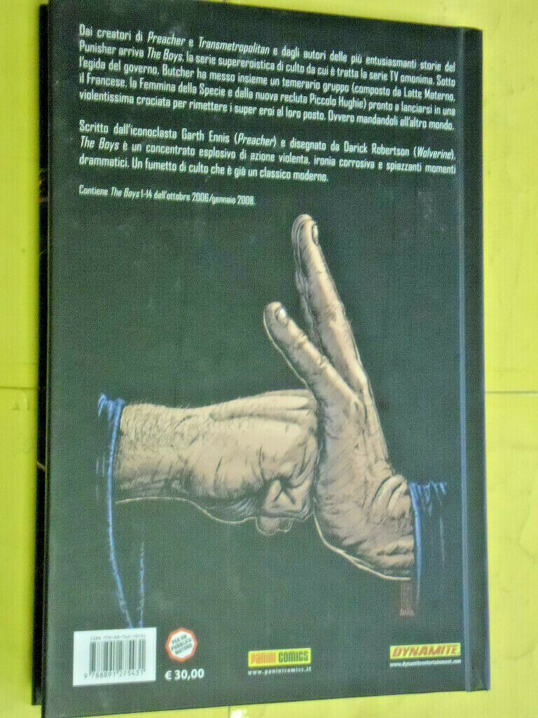 THE-BOYS-VOLUME-UNO-1-deluxe-DIGARTH-ENNIS-CARTONATO-PANINI-nuovo-164329110974-2