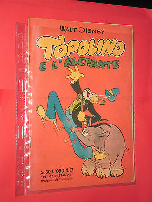 ALBO-DORO-TOPOLINO-n-13-a-DEL-1950-LIRE-35-topolino-elefante-mondadori-disney-161700781015