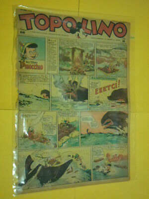 TOPOLINO-GIORNALE-N-616-originale-DEL-1946-ANNO-15-MONDADORI-da-lire-10-164108701955