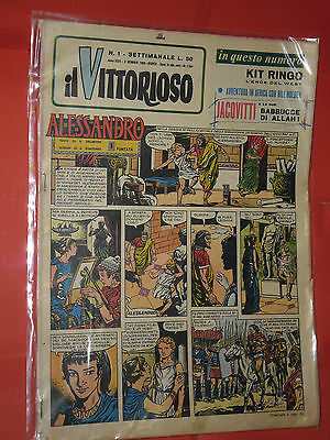 VITTORIOSO-GIORNALE-n1-DEL-1965-SUPPLEMENTO-AVVENIRE-con-jacovitti-JAC-141650727105