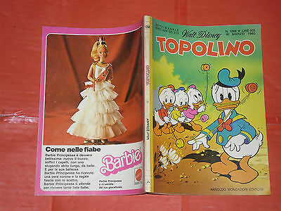 WALT-DISNEY-TOPOLINO-libretto-n-1268-b-originale-mondadori-anni-6080-141905525155
