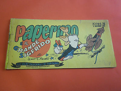 ALBI-TASCABILI-di-TOPOLINO-STRISCIA-N-179-c-prima-1-SERIE-originale-del-1951-141861049796