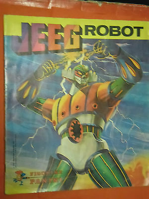 figurina JEEG ROBOT PANINI 1979 NEW numero 192 
