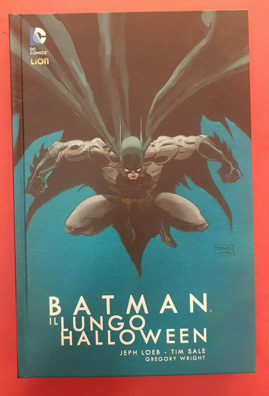 BATMAN- il lungo halloween- VERSIONE DELUXE- GRANDE- 1° EDIZIONE- DI: JEPH  LOEB- CARTONATO- DC COMICS LION