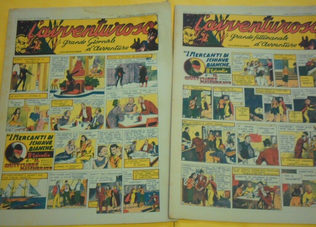 Avventuroso-n-130-3x-Annate-Complete-Spillato-Prima-edizione-19851987-164298785677-4