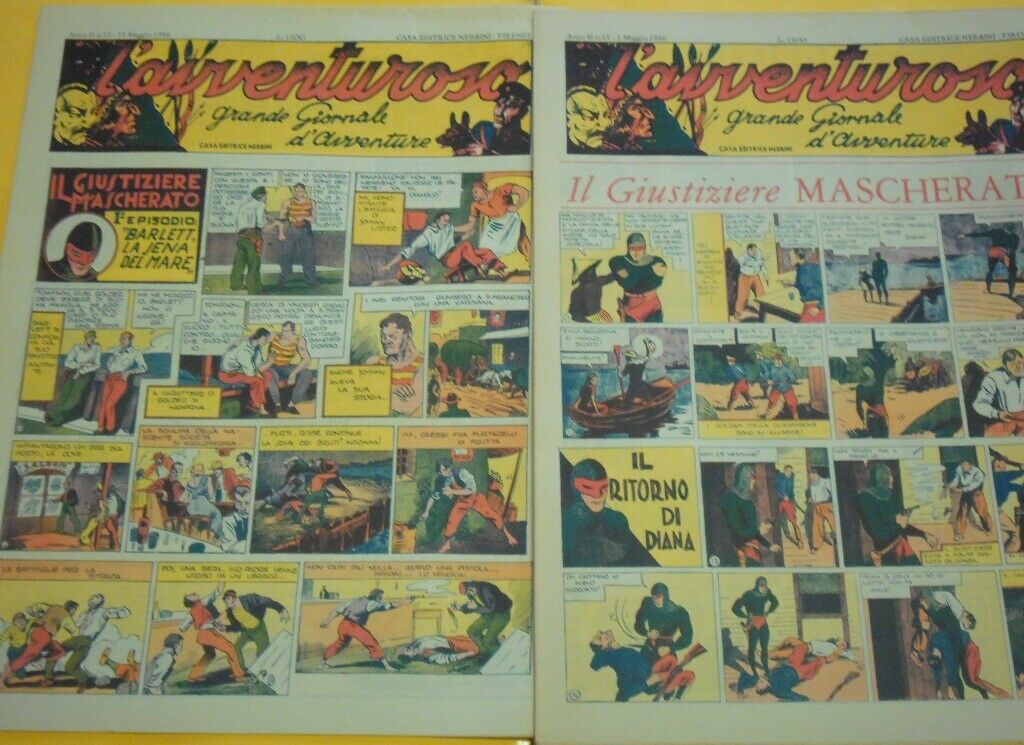 Avventuroso-n-130-3x-Annate-Complete-Spillato-Prima-edizione-19851987-164298785677-5
