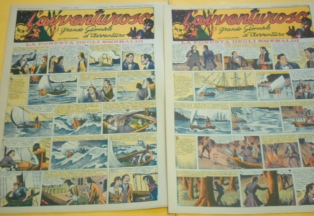 Avventuroso-n-130-3x-Annate-Complete-Spillato-Prima-edizione-19851987-164298785677-9