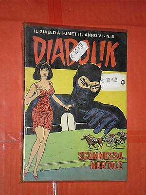 DIABOLIK-ANNO-VI-6-N-8-B-DEL-1967-SCOMESSA-MORTALE-GIALLO-FUMETTI-ASTORINA-162062040607