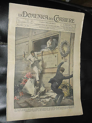 DOMENICA-CORRIERE-ANNO-8-N39-1930-BELTRAME-DOPPIA-COPERTINA-cimitero-napoli-141883386737