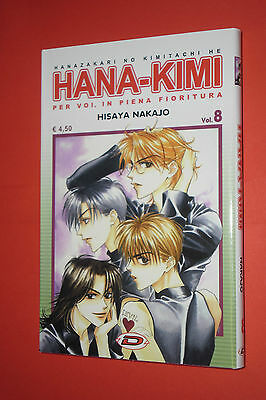 HANA-KIMI-N-8-DIHISAYA-NAKAJO-MANGA-DYNAMIC-NUOVO-esaurito-MOLTO-RARO-162111041937