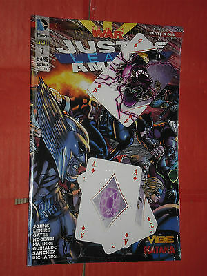 JUSTICE-LEAGUE-AMERICA-N7-RARA-EDIZIONE-SIGILLATA-COMPLETA-CON-LE-CARTE-LION-141876551347