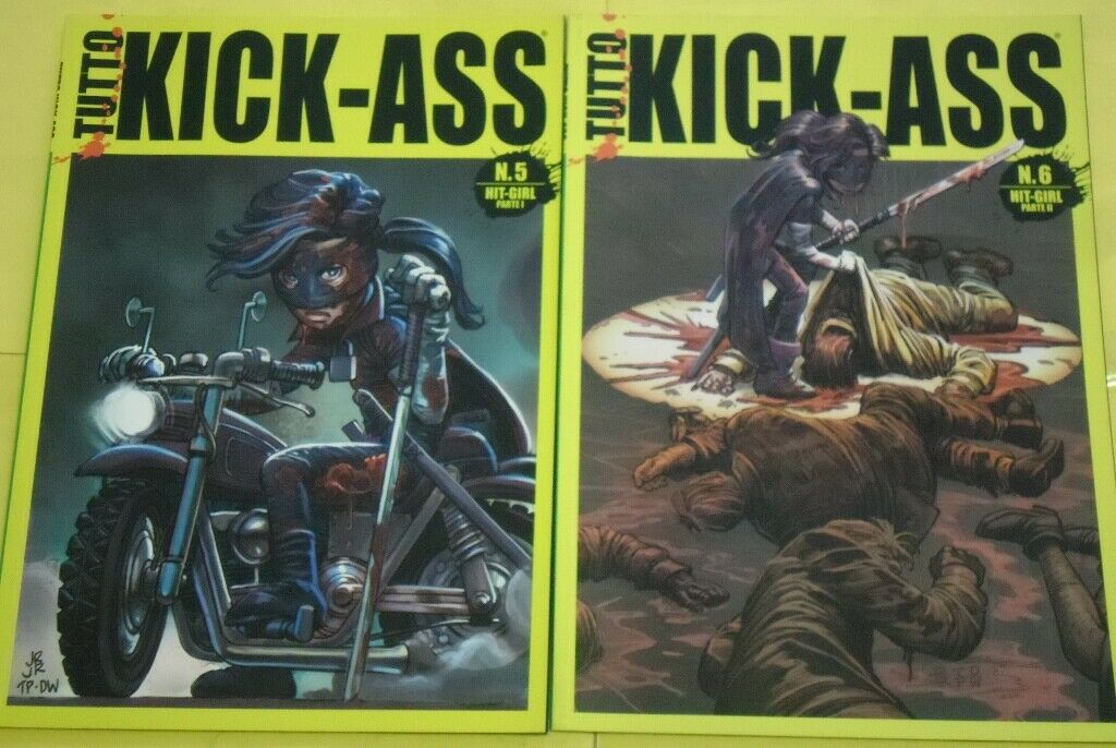 TUTTO-KICK-ASS-N-111-spillato-PANINI-COMICS-nuovo-contiene-1-e-2-completa-143708925147-6