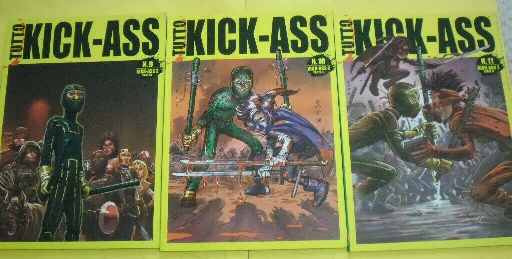 TUTTO-KICK-ASS-N-111-spillato-PANINI-COMICS-nuovo-contiene-1-e-2-completa-143708925147-8