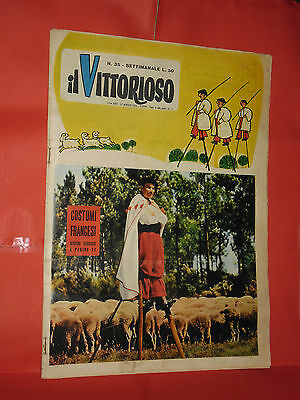 VITTORIOSO-GIORNALE-n35-DEL-1960-SUPPLEMENTO-AVVENIRE-con-jacovitti-JAC-161689199057