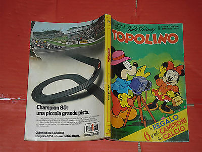 WALT-DISNEY-TOPOLINO-libretto-n-1248-COMPLETO-CON-ADESIVI-CALCIO-raro-161976290207