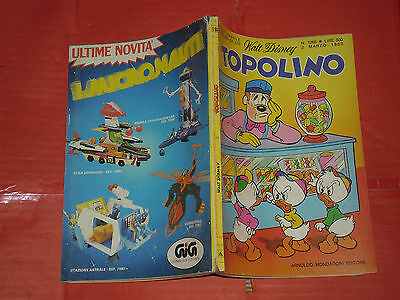 WALT-DISNEY-TOPOLINO-libretto-n-1266-b-originale-mondadori-anni-6080-141905515197