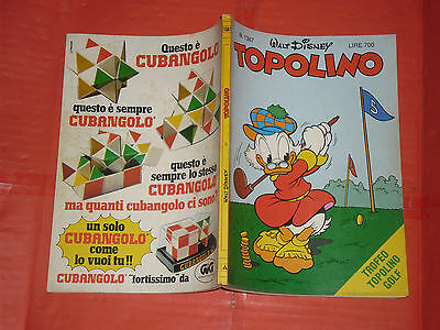 WALT-DISNEY-TOPOLINO-libretto-n-1387-b-originale-mondadori-anni-6080-161989968097