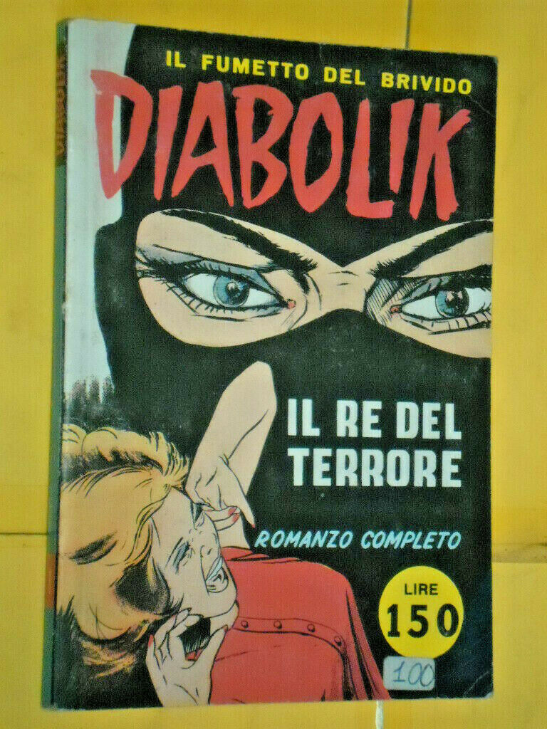 LO SCARABEO - DIABOLIK IL RE DEL TERRORE , DIABOLIK IL RE DEL TERRORE  FUMETTO D'AUTORE