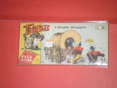 TIMBERGEK-COLLANA-VELA-ROSSA-1SERIE-DEL1959-N-1-originale-DARDO-timber-gek-162782020658