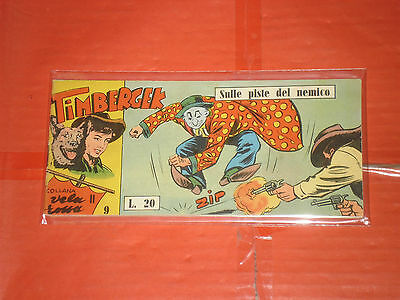 TIMBERGEK-COLLANA-VELA-ROSSA-2SERIE-DEL1959-N-9-originale-DARDO-timber-gek-162101641418