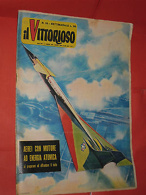 VITTORIOSO-GIORNALE-n10-DEL-1961-SUPPLEMENTO-AVVENIRE-con-jacovitti-JAC-141651650338