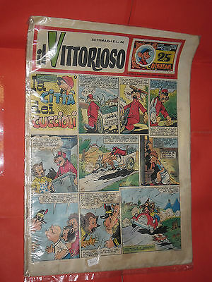 VITTORIOSO-GIORNALE-n16-DEL-1958-SUPPLEMENTO-AVVENIRE-con-jacovitti-JAC-161689381008